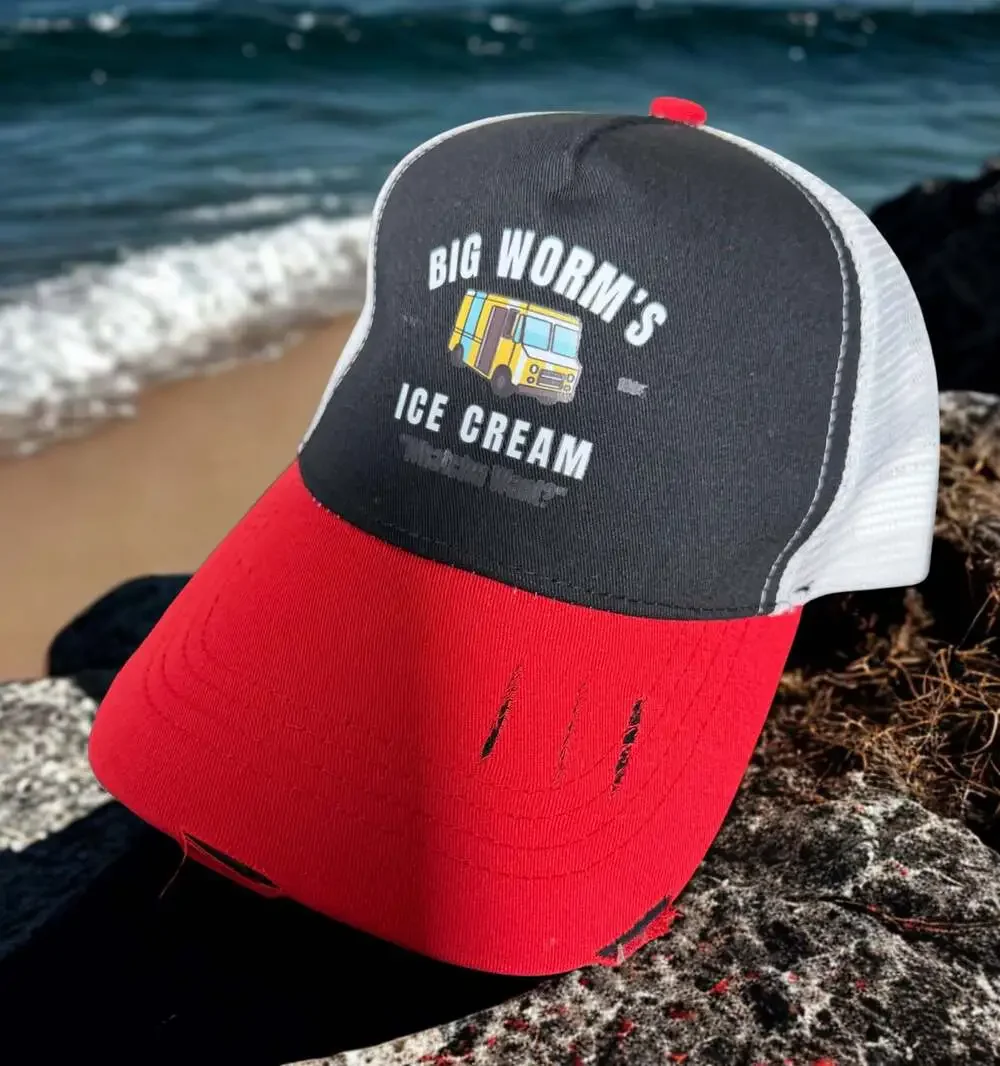 Big Worm's Ice Cream Trucker Hat from the og Friday movie